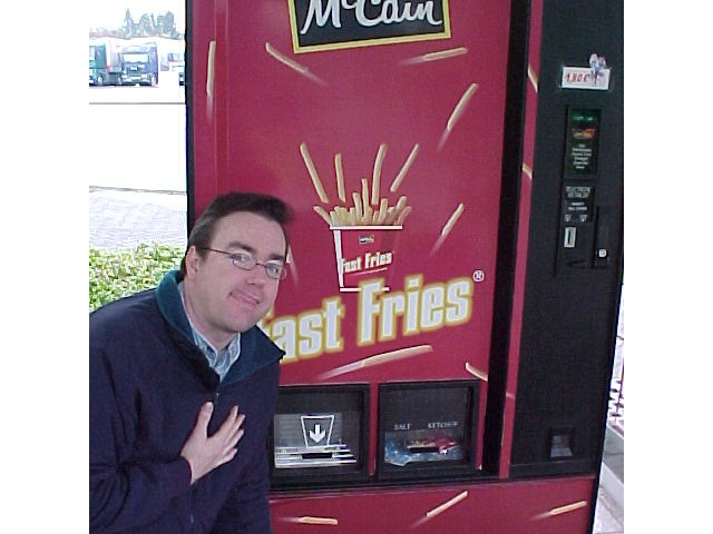 Fries from a VENDING machine?!?!