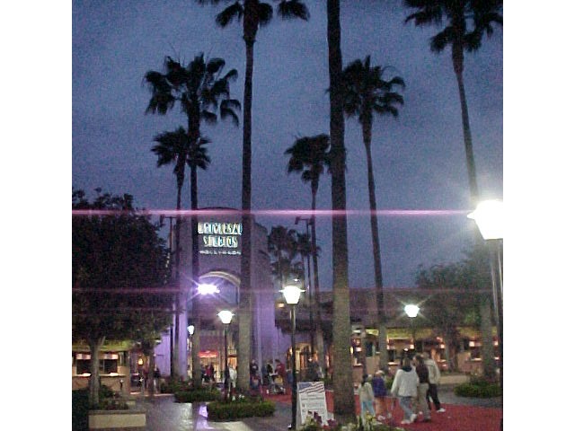 Front Gate at Sunset